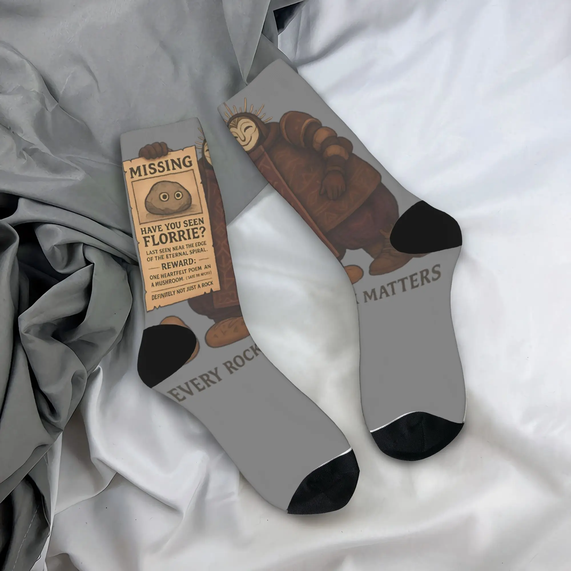 

Носки Clair Obscur Expedition 33, забавные чулки для взрослых и мужчин, мягкие носки для скейтборда, зимние дизайнерские противоскользящие носки