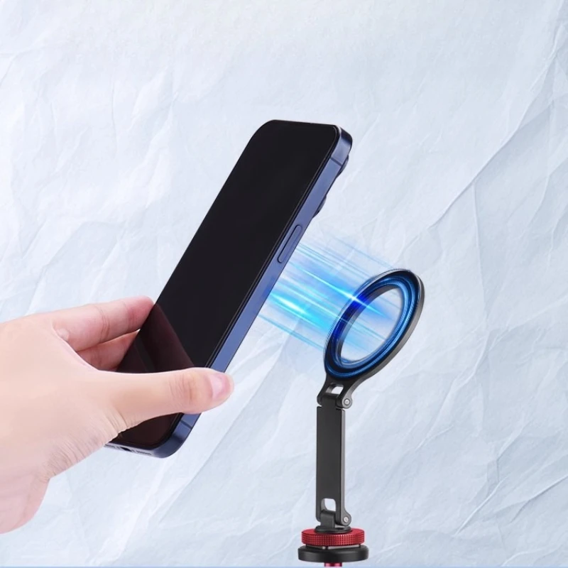 

Для штативов и камер DJI RS 4, мини и Arca, складная поддержка телефона с креплением для холодного башмака для Arca-Standard