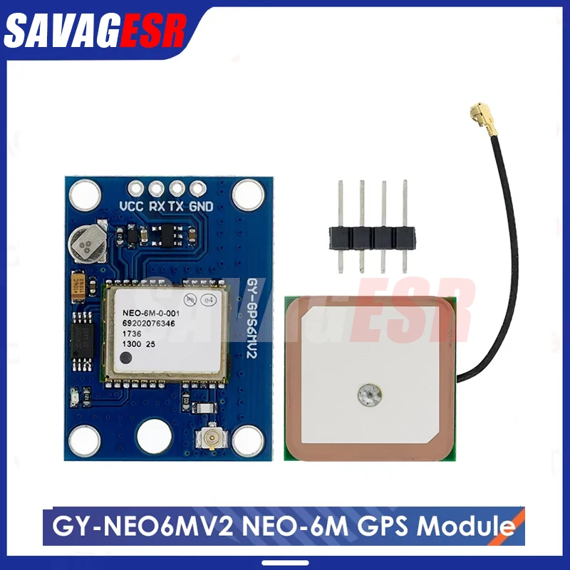 GY-NEO6MV2 New NEO-6M GPS Module NEO6MV2 with Flight Control EEPROM MWC APM2.5 large Antenna for DIY