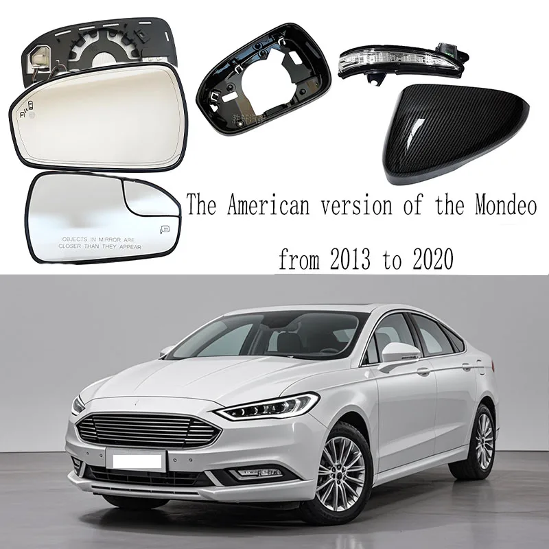 

Стекло заднего зеркала с автоматическим подогревом, предупреждение о слепых зон, боковое крыло, подходит для зеркала заднего вида с подогревом Ford US Mondeo