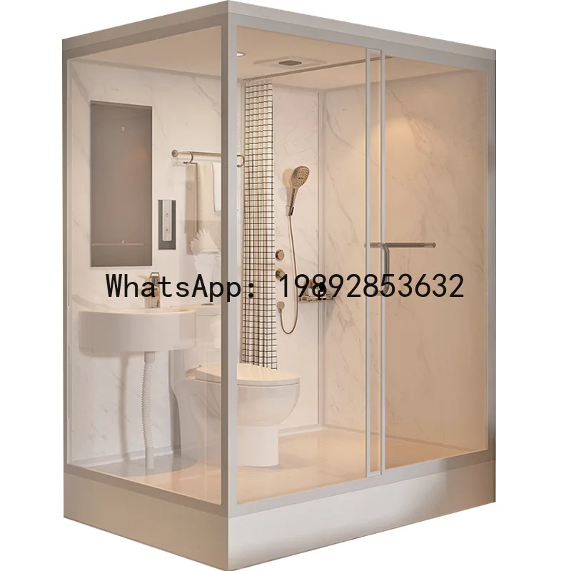BF  Integrated Shower Room All-in-One Bathroom Dry-Wet Separation Hotel Apartment Toilet Integrated