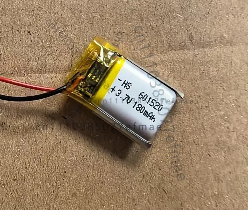 

3.7V polymer lithium battery 601520 intelligent wearable massage device with Bluetooth earphone and rechargeable function
