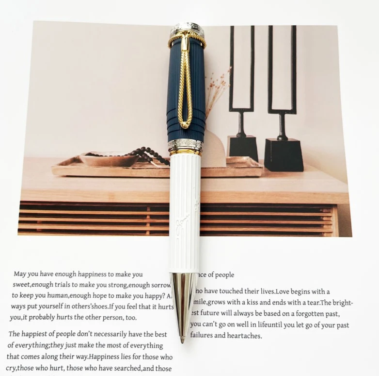 Luxury Great Writer Jane MB Limited Edition Pen Roller Ballpoint Fountain Pens for Writing Austen
