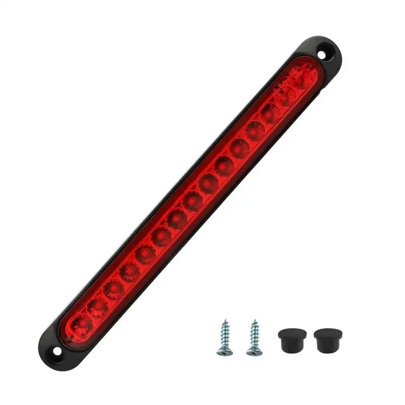

Red Brake Light For Car Red Waterproof Brake Light Dustproof Automotive Supplies Vehicles Rear Lamps For Daily Driving Business