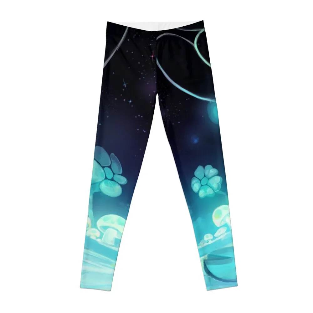 

waterfall 3/3 Leggings Fitness's gym clothes sport pants Womens Leggings