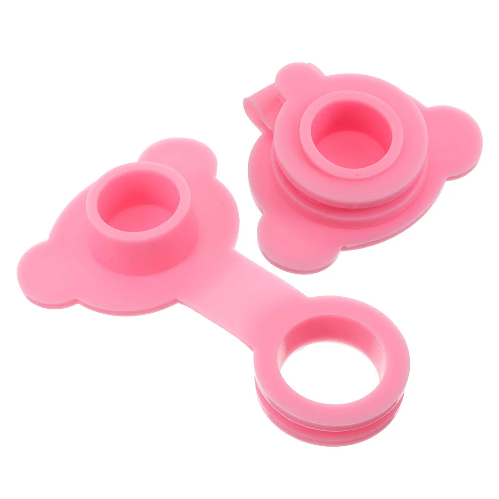 

2pcs Silicone Baby Bathtub Drain Stopper Universal Tub Plug Leakproof Easy Clean For Bath Bucket Toddler Tub Bathroom Sink