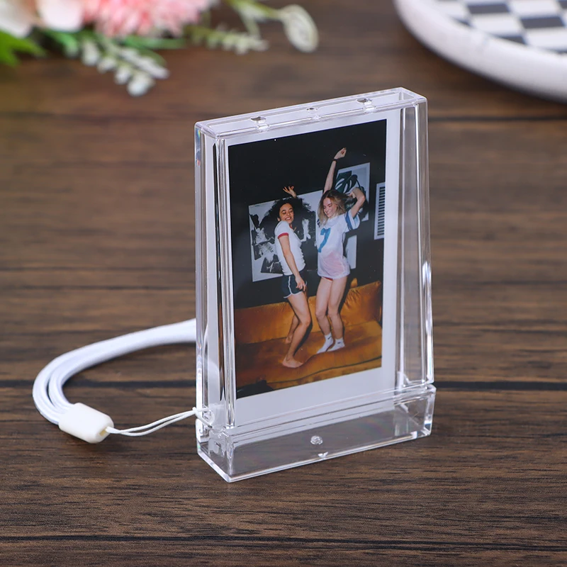 1Pc Pockets Photo Album 3 Inch Transparent Photocard Holder For Instax Mini Album Storage Collect Book Name Card Album