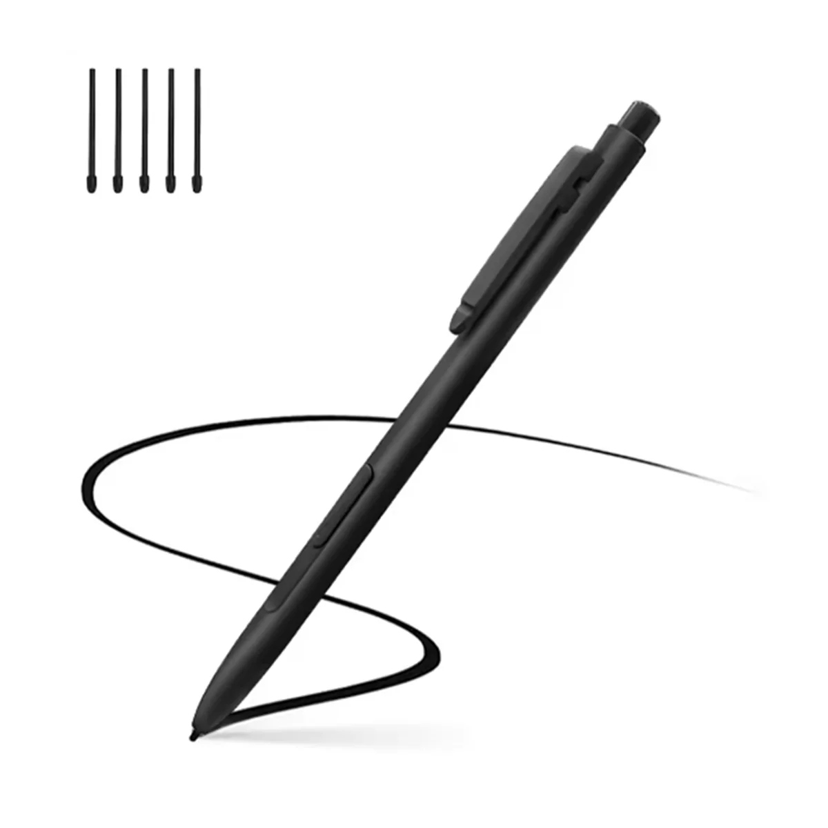 

ABGV EMR Stylus Pen for 2,Replacement Digital Pen,4096 Pressure Levels,Tilt Support,Palm Rejection,Pencil Holder