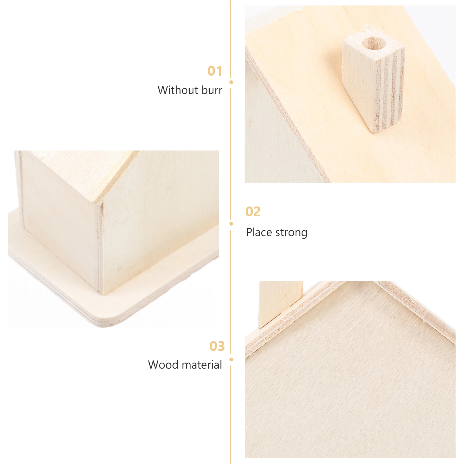 3 قطعة الخشب لتقوم بها بنفسك حصالة على شكل حيوان غير مكتملة فارغة عملة البنك الاطفال توفير صندوق تغيير الحاويات توفير صندوق تغيير الحاويات