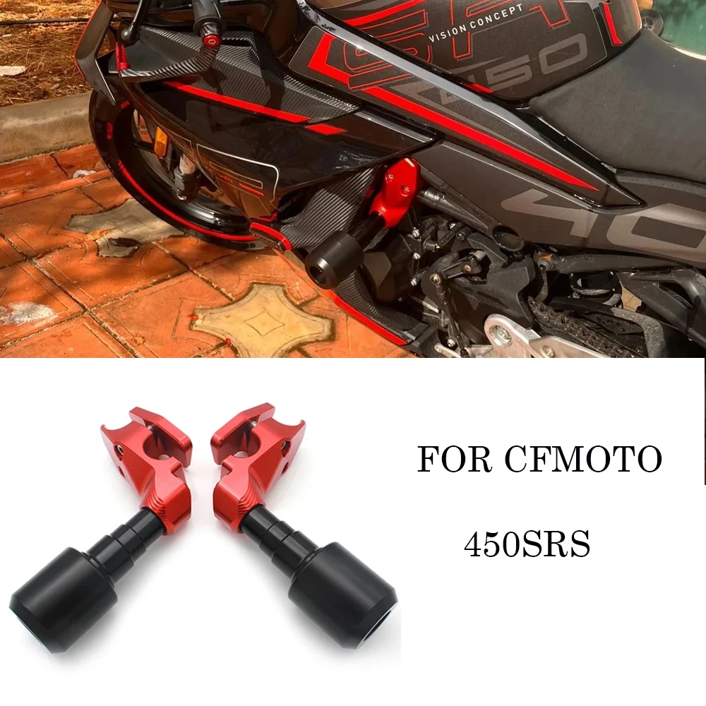 

FOR CFMOTO 450SRS 450SR Motorcycle Engine guard Frame slider Crash pads Fall protection 450SR-S Accessories 450SRS