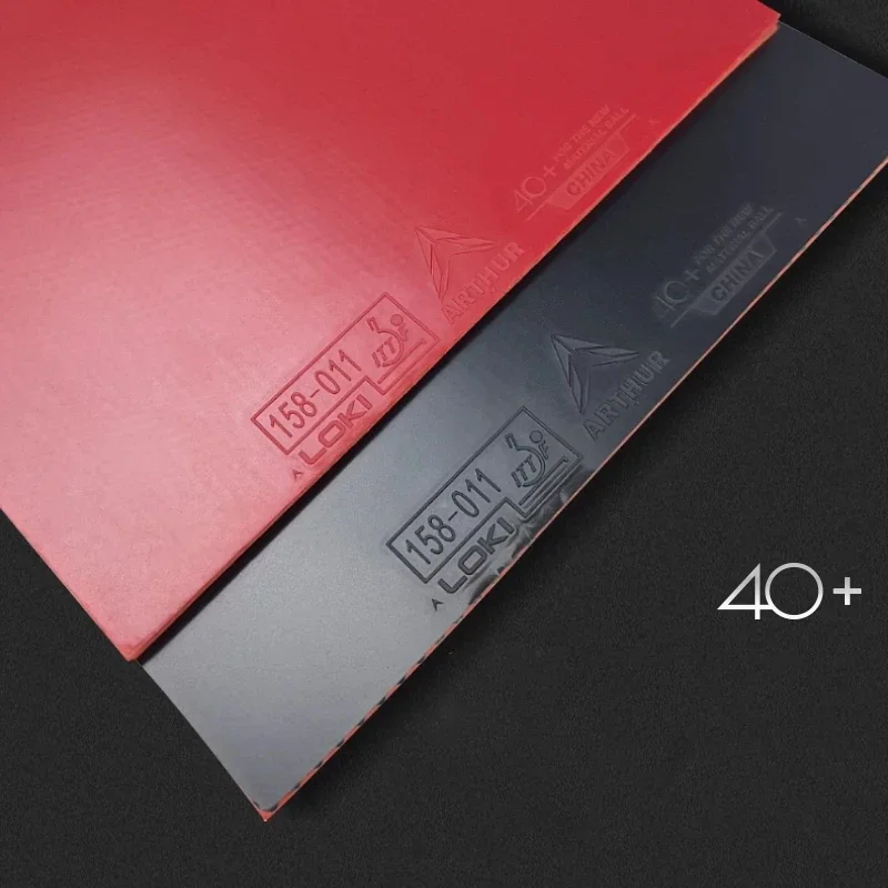 مطاط تنس الطاولة LOKI ARTHUR الأصلي - نوع هجومي مع سطح لزج وإسفنجة صلبة |   سوق أوروبا/آسيا/الصين