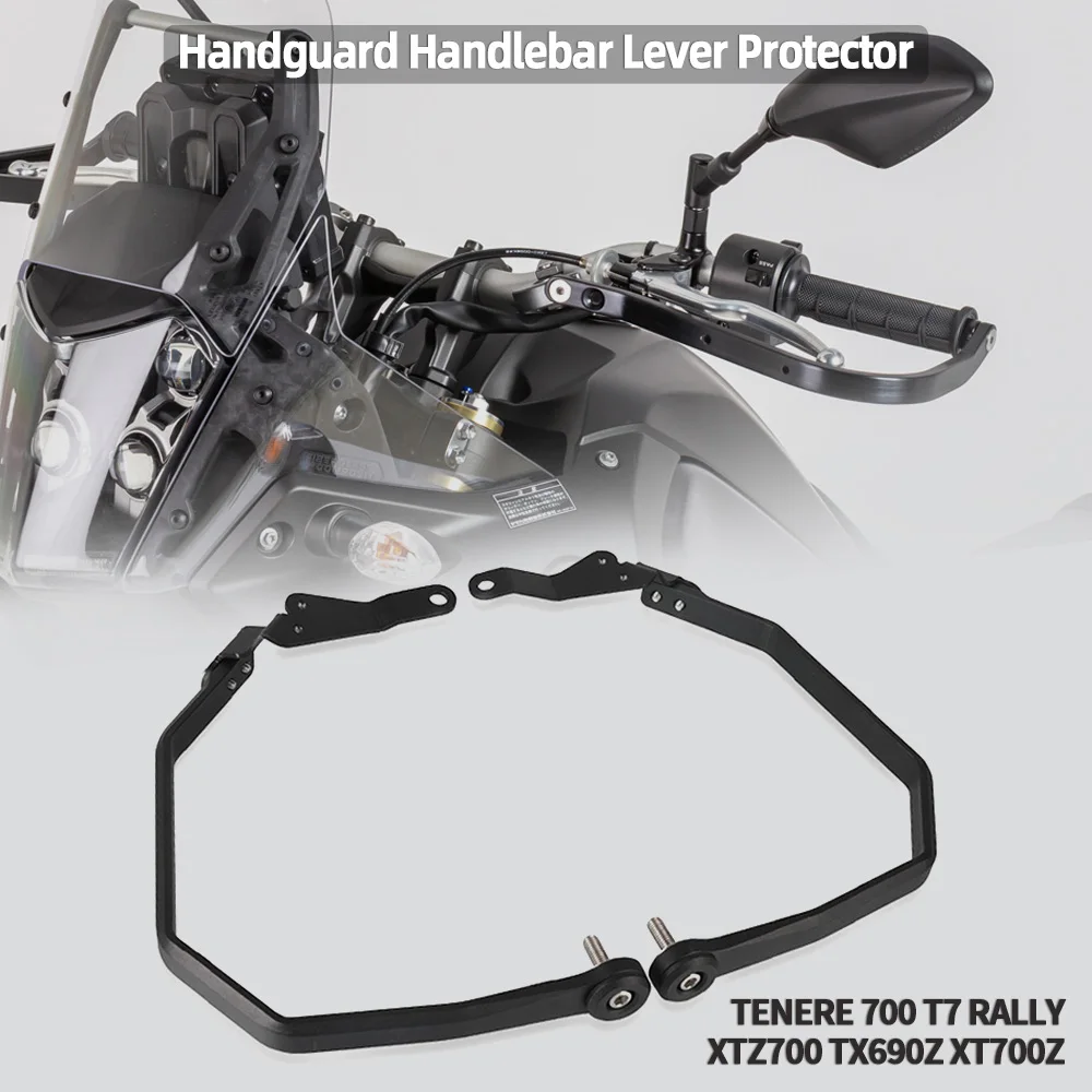 

Motor Handguard Handlebar Hand Guard Protector Bracket For YAMAHA TENERE 700 T7 Rally XTZ700 TX690Z XT700Z XTZ690 2019 2020 2021