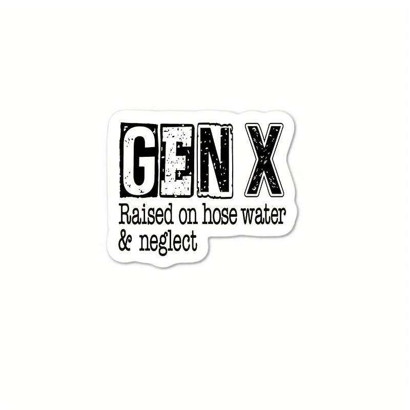 ملصق X-Decal لأجهزة الكمبيوتر المحمولة ، "تم رفعه على خرطوم المياه والسلبية" ، فينيل مقاوم للماء ، ملصق ذاتي اللصق للاستخدام مرة واحدة