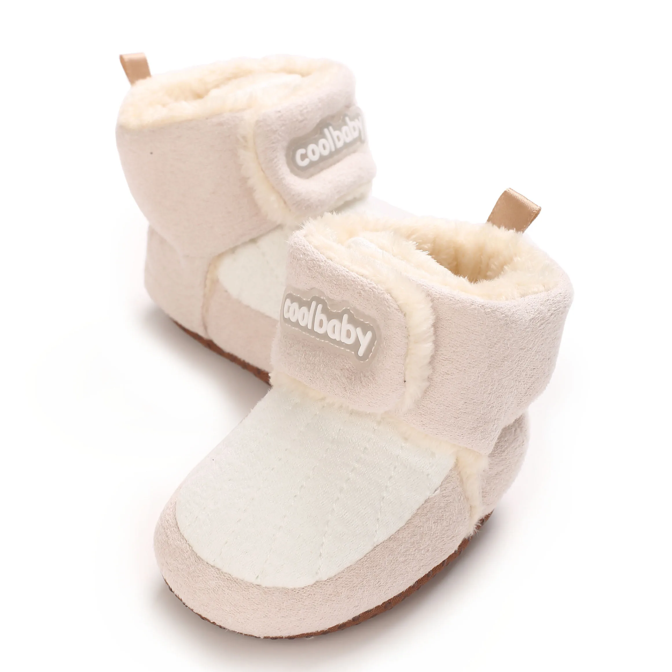 أحذية أطفال أنماط الربيع والخريف للرجال والنساء أحذية أطفال جوارب ناعمة سوليد كاجوال غير قابلة للانزلاق وأحذية مشي