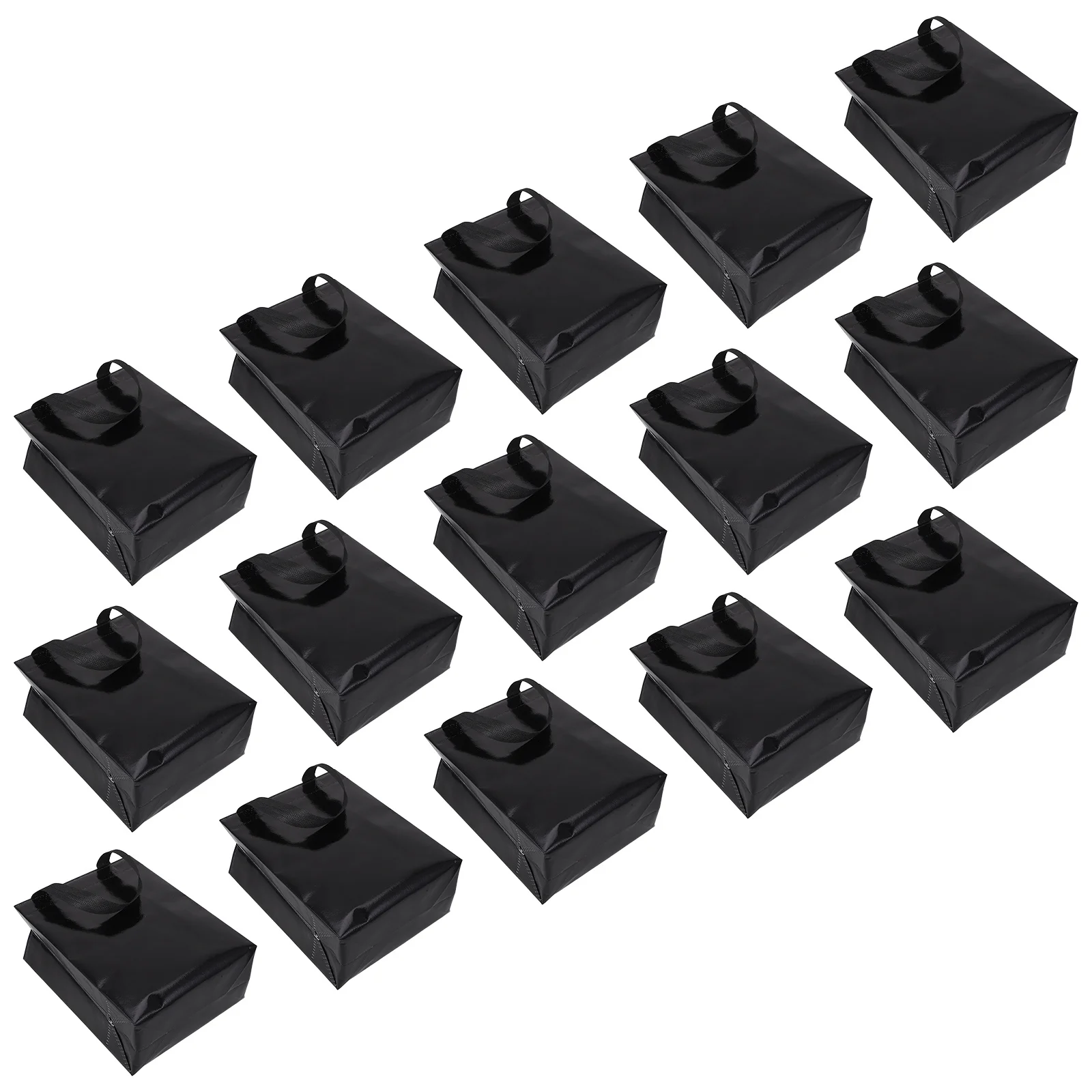 

15 шт. элегантных многоразовых подарочных пакетов из нетканого материала для свадеб, девичников, дней рождений, праздничных торжеств