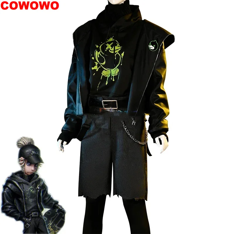 Game Identity V Mercenary Naib Subedar Cosplay Costume Casual Hip Hop Clothing With Hat Halloween Carnival Uniforms Custom Made