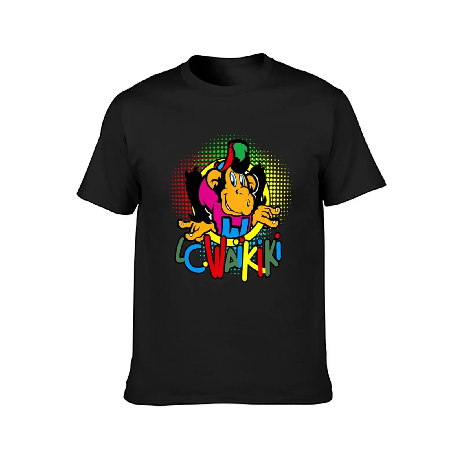 Halftone Colorful Monkey T-Shirt shirts graphic tees tops kawaii clothes funnys mens t shirts pack