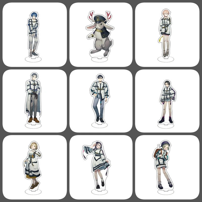 Yuno Mikoto Mahiru Haruka Amane Shidou Kazui Figure Action Doll Acrylic Stand Anime MILGRAM Peripheral Model Plate Cosplay Toy