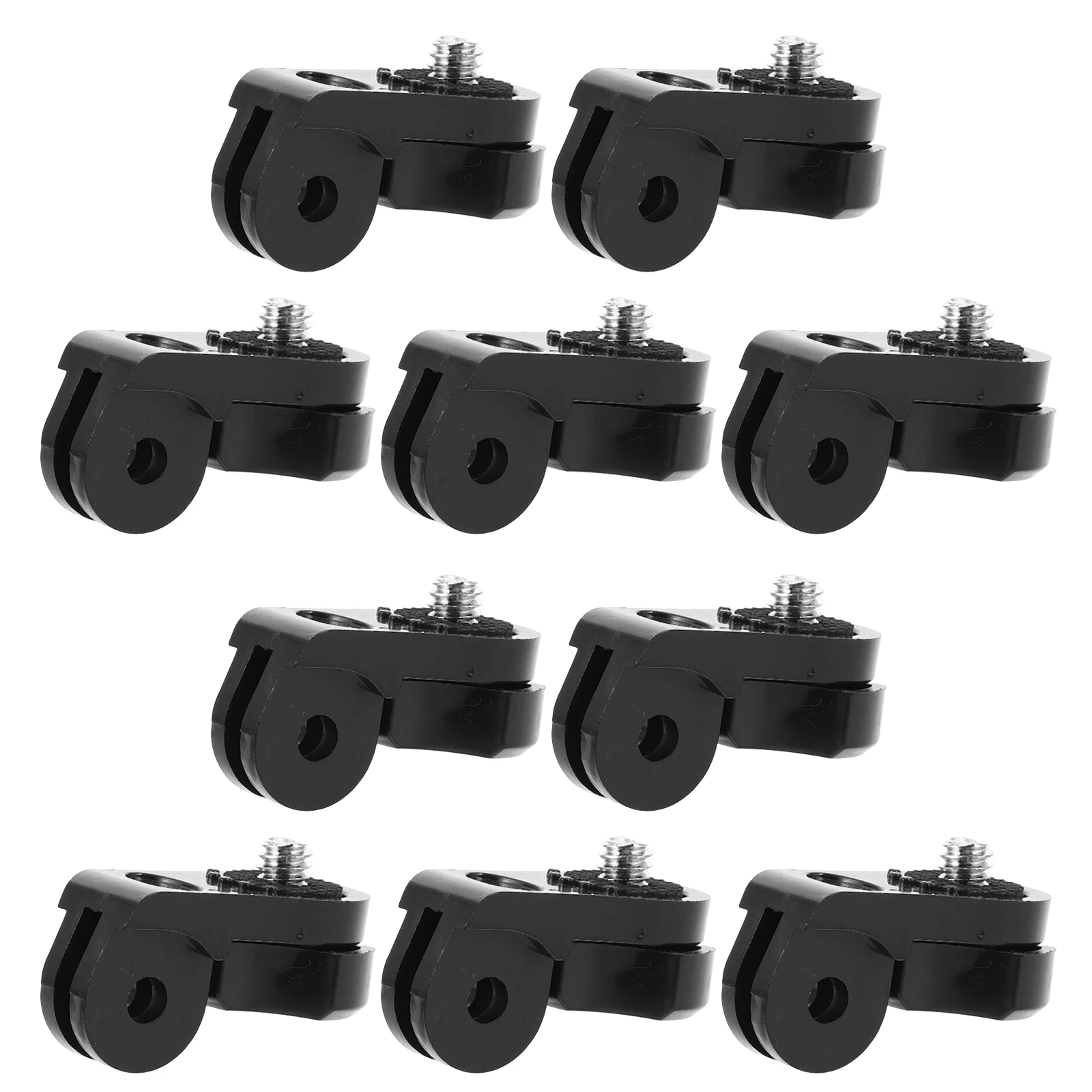 

10 Pcs Adapter Accessories Camera Conversion Action Tripod Setup Mount Screw Clamp Ball Nose Mounting