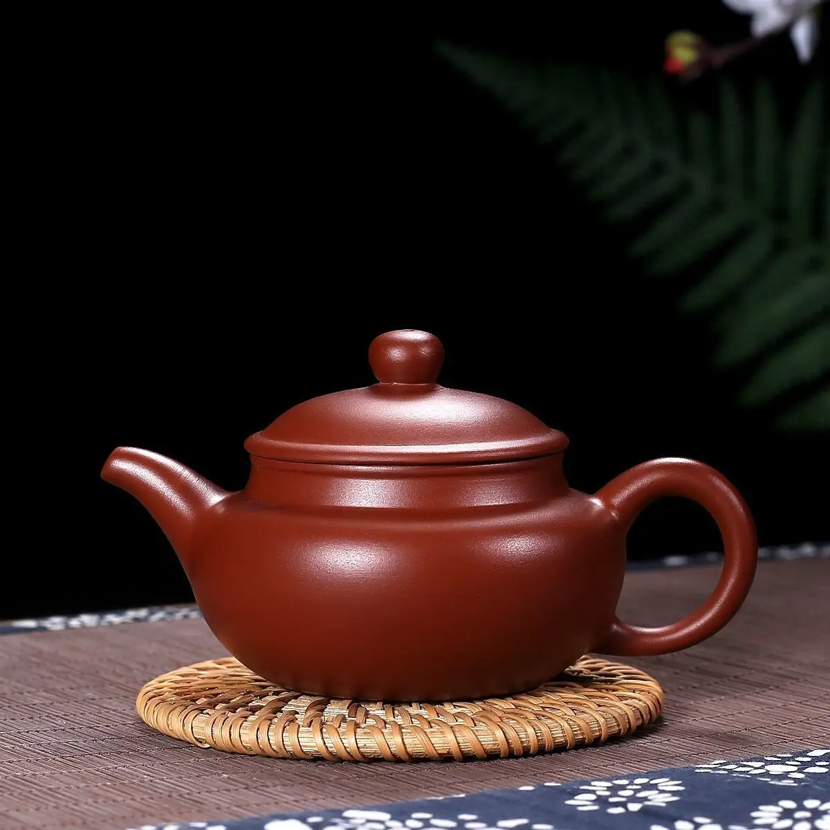 140cc Yixing Handmade Purple Clay Teapots Ball Shaped Infuser Tea Pot Beauty Kettle Customized Zisha Tea Set Dahongpao Authentic