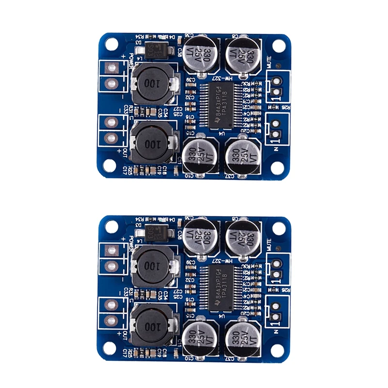 2X DC 8-26V TPA3118 PBTL Mono Digital Amplifier Board AMP Module 1 X 60W For Arduino