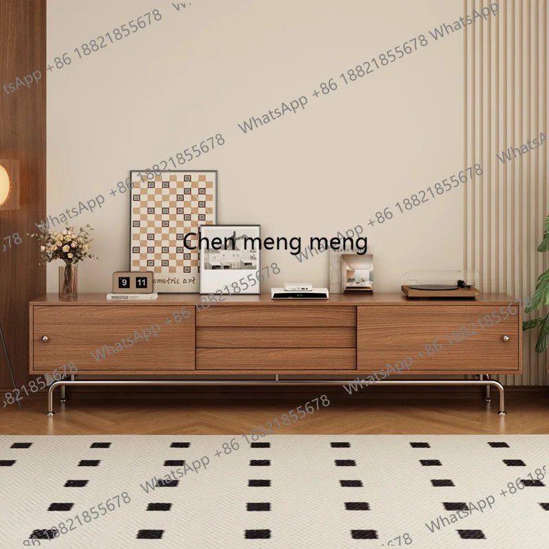 

Modern Simple Tv Console Cabinet Elegant Style Personality Simple Tv Stands Boho Decoration Fernsehschrank Living Room Furniture