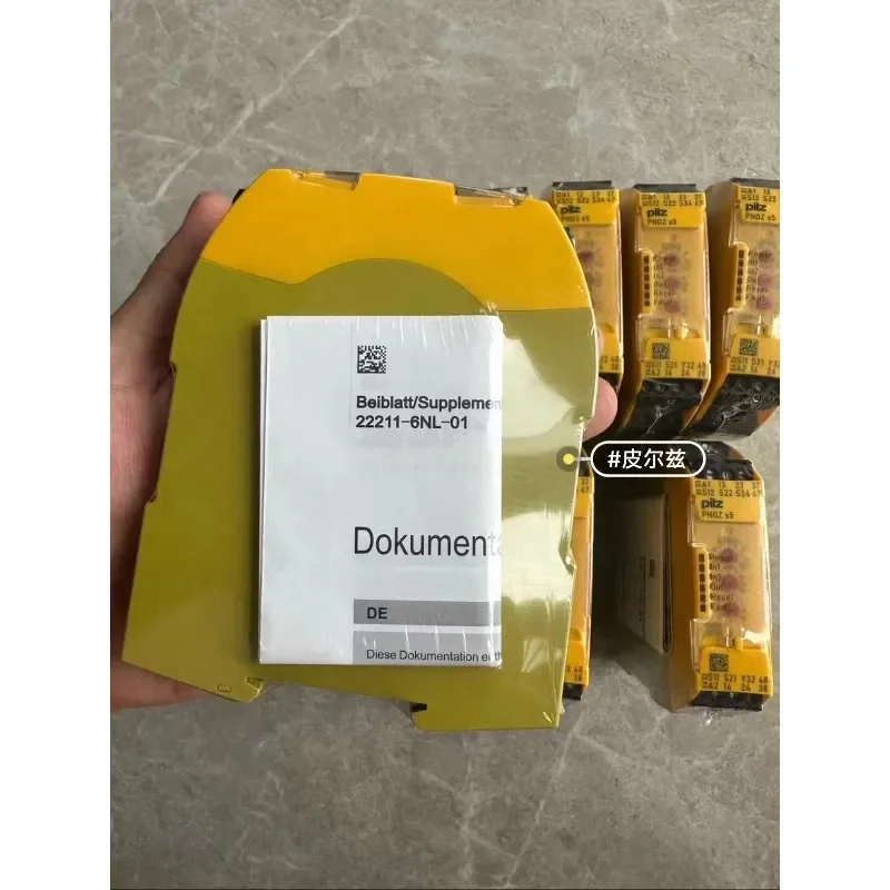 750105 order number Pilz safety relay