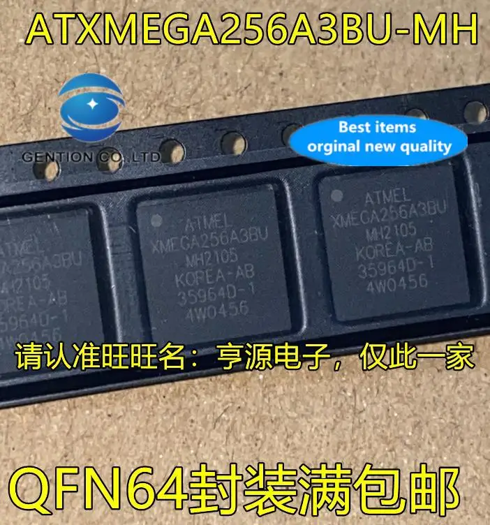

2pcs 100% orginal new ATXMEGA256A3BU-MH QFN64 microcontroller MCU microcontroller chip