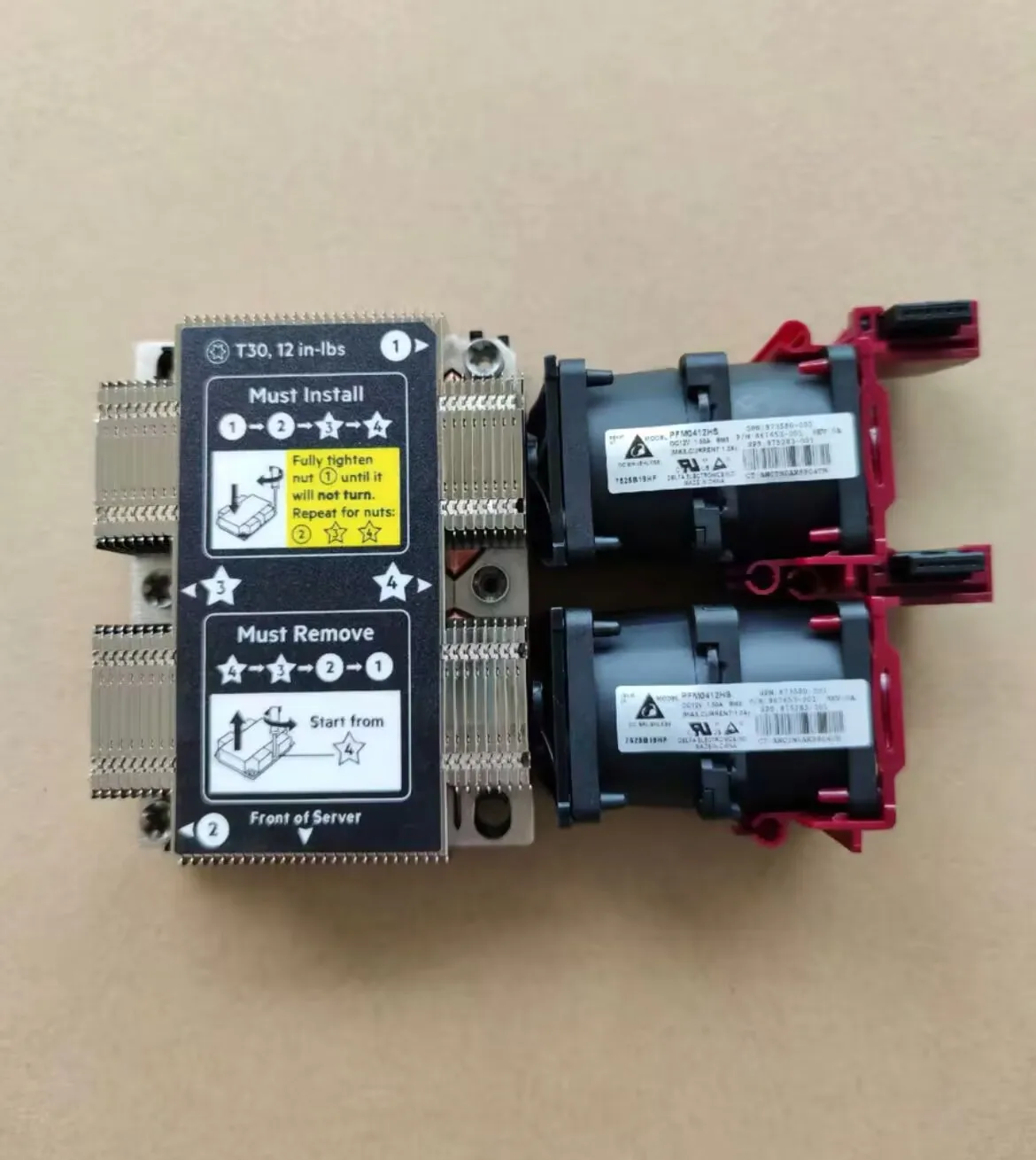 For Proliant DL360 G10 Gen10 CPU Heatsink 872452-001 867650-001 873588-001 Cooling Fan 875283-001 879656-001 Cooler Fans
