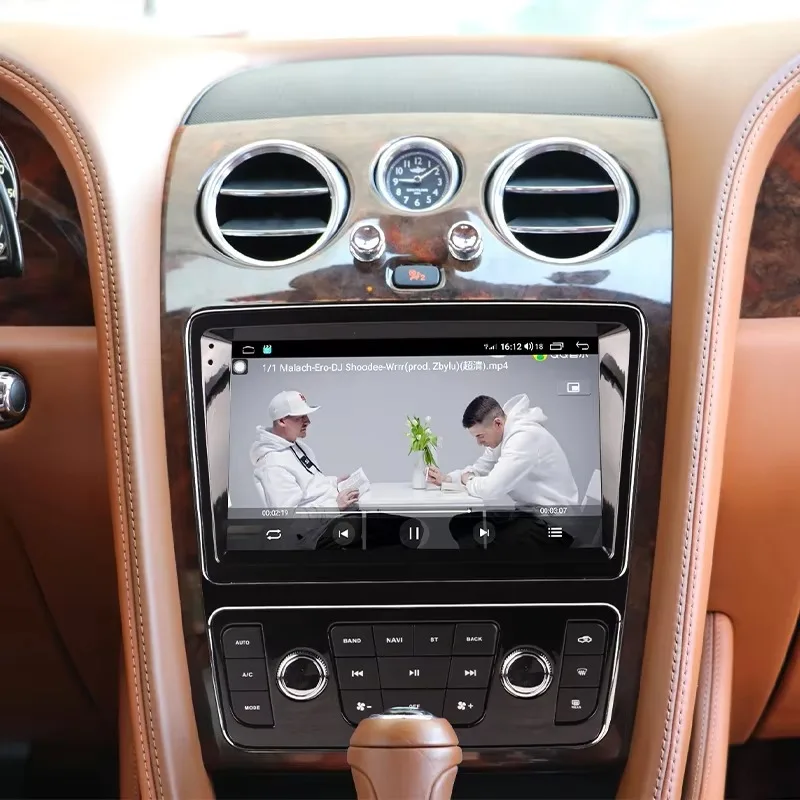 2012-2019 New Car Modification Retrofit Upgrade Center Console 9 Inches Screen Android Multimedia for Flying Spur/Continental