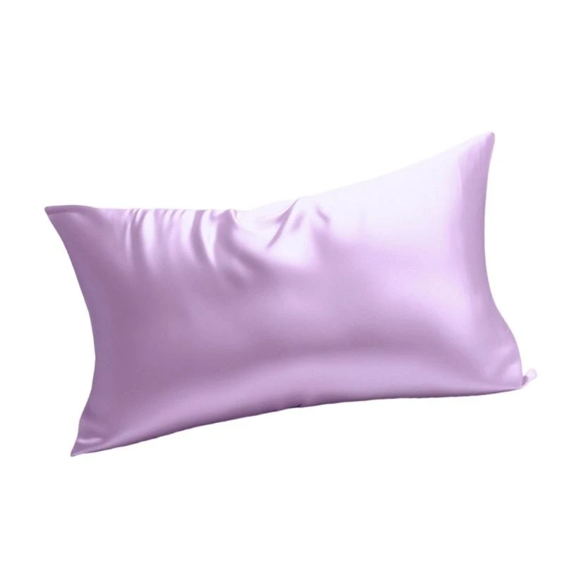  Simulated Silk Pillowcase Soft Colorfast Pillow Sleeve Zippered Designing