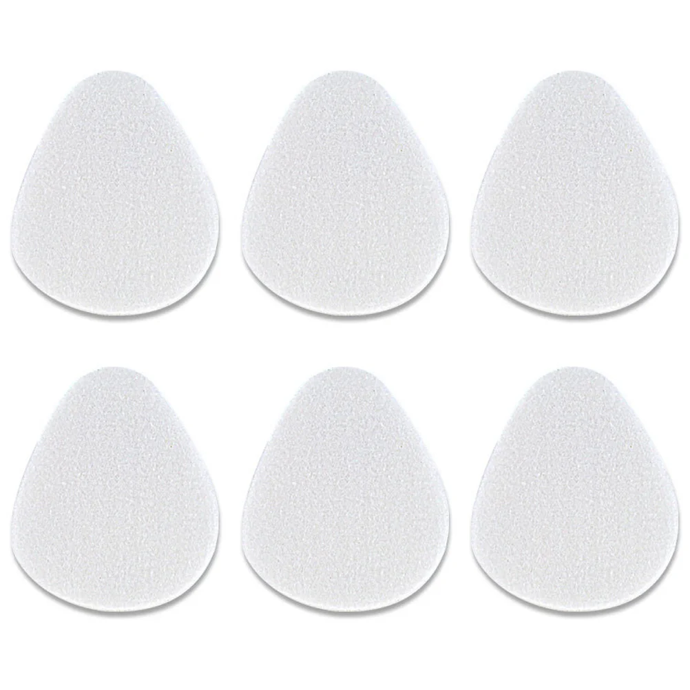 

3 Pairs Metatarsal Pads Heels Comfortable Forefoot Support Cashmere Wool Ball of Cushion Women's White