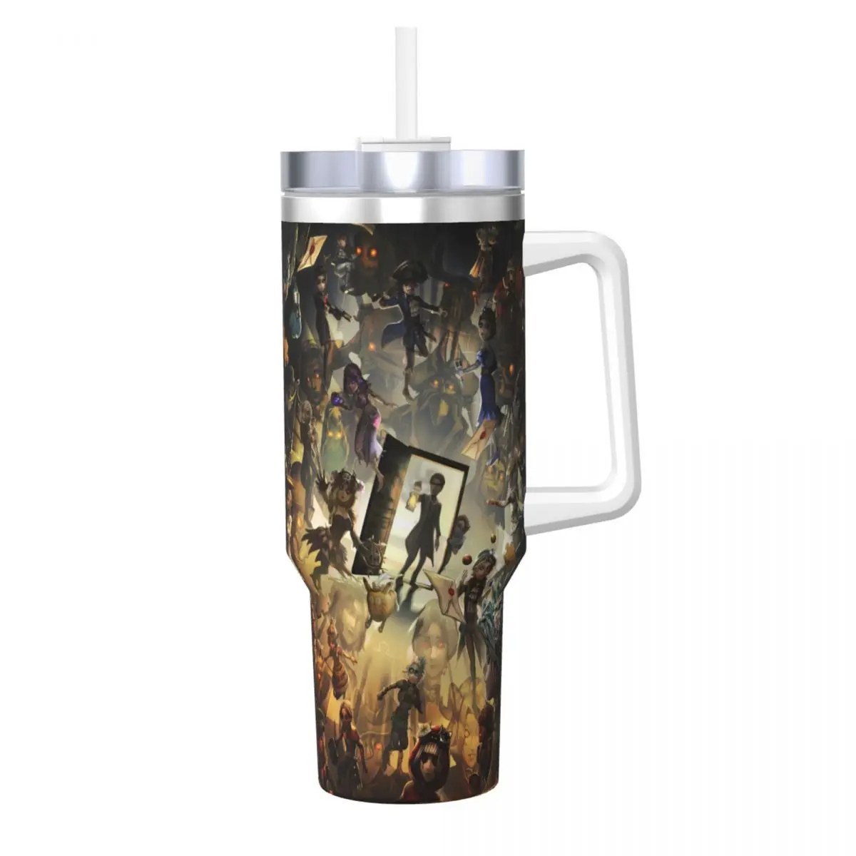 Identitys Vs Stainless Steel Tumbler Camping Mugs Cup Large Thermal Mug Keep Heat Cold Drink Milk Tea Water Bottle