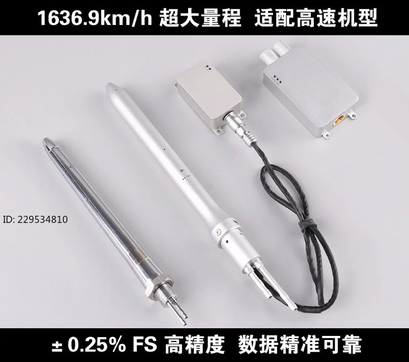 1Pc high-precision heated airspeed meter 1636km/h large-range open source
