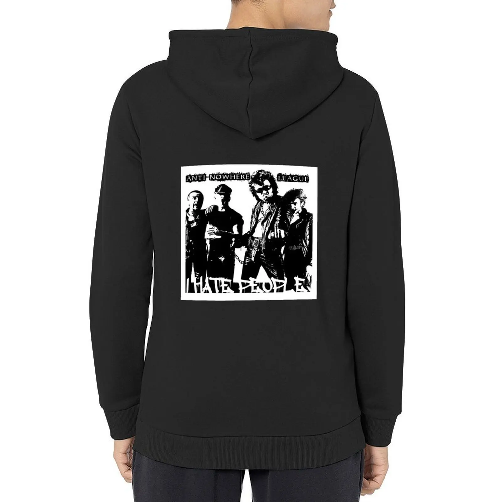 

Anti Nowhere League I Hate People 44 Hoodie anime clothing men clothes men's sweat-shirt set clothes for men hoodies for men