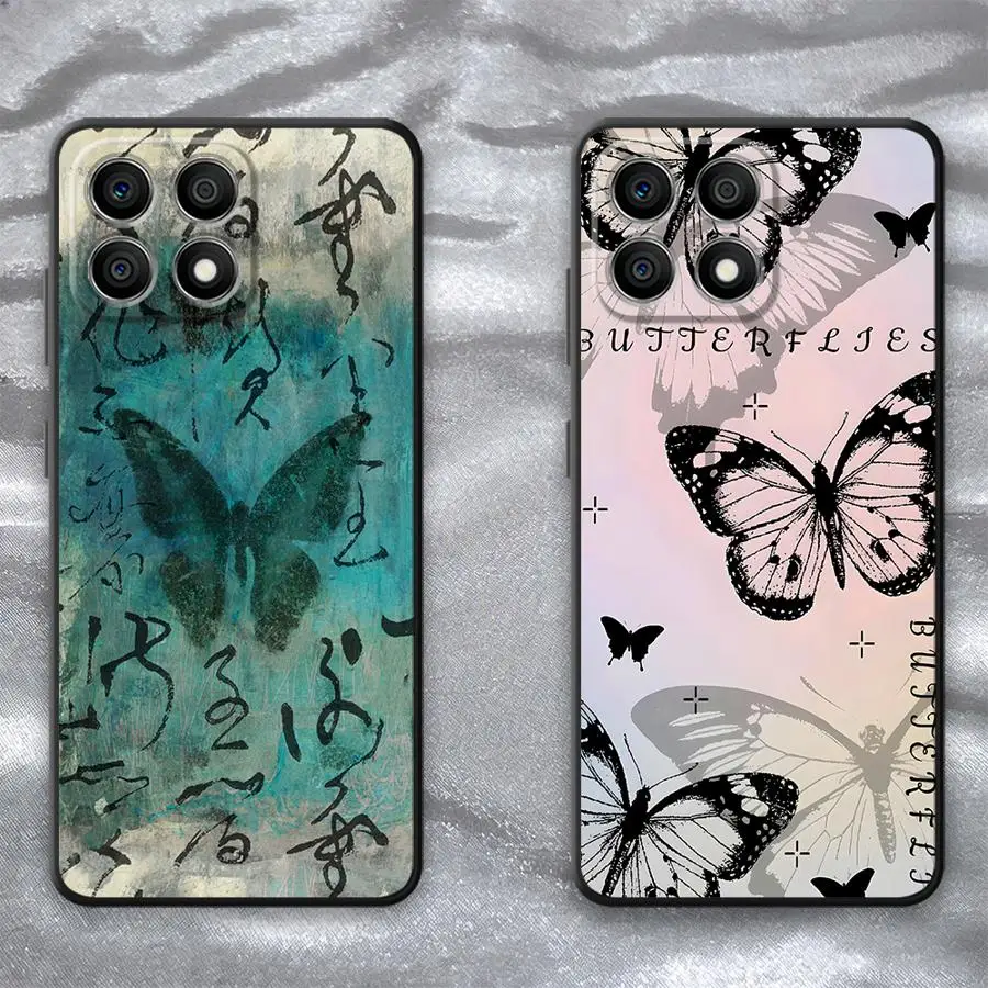 

Модный чехол с изображением бабочки для Honor X9b X9D X7a X8b X7b X8a X5c X9a X9C X7d, мягкий чехол для телефона