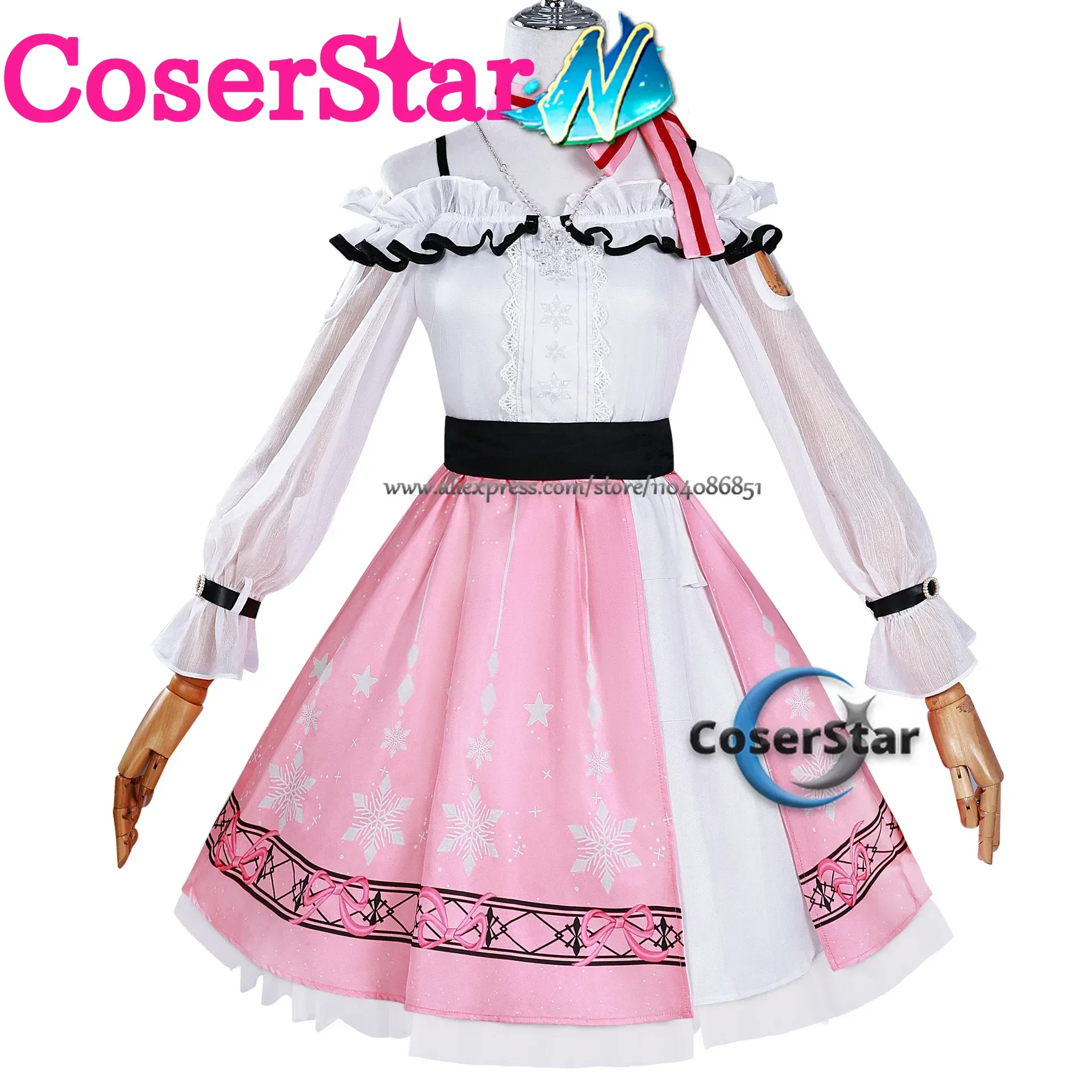 Игра Infinity Nikki Nikki Косплей Костюм Полный комплект Платье Униформа Хэллоуин Nikki Косплей Платье Костюмы