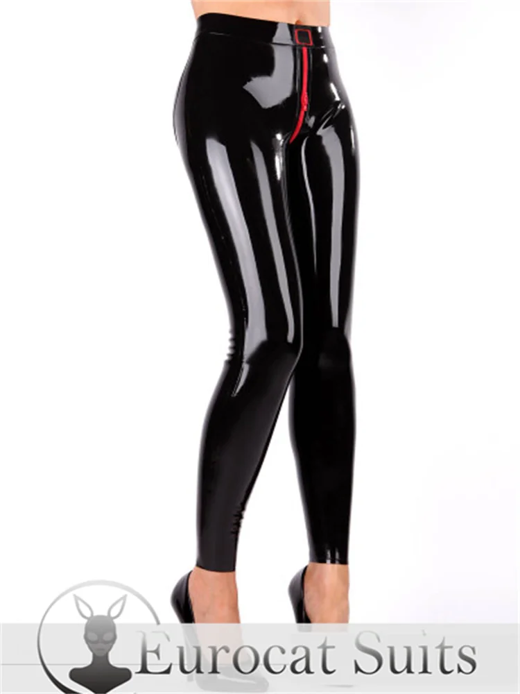 تخصيص اللاتكس طماق الرجال يوروكات الدعاوى اللاتكس السراويل المطاط صنم مخصص كلوبوير تأثيري السيدات اللاتكس طماق