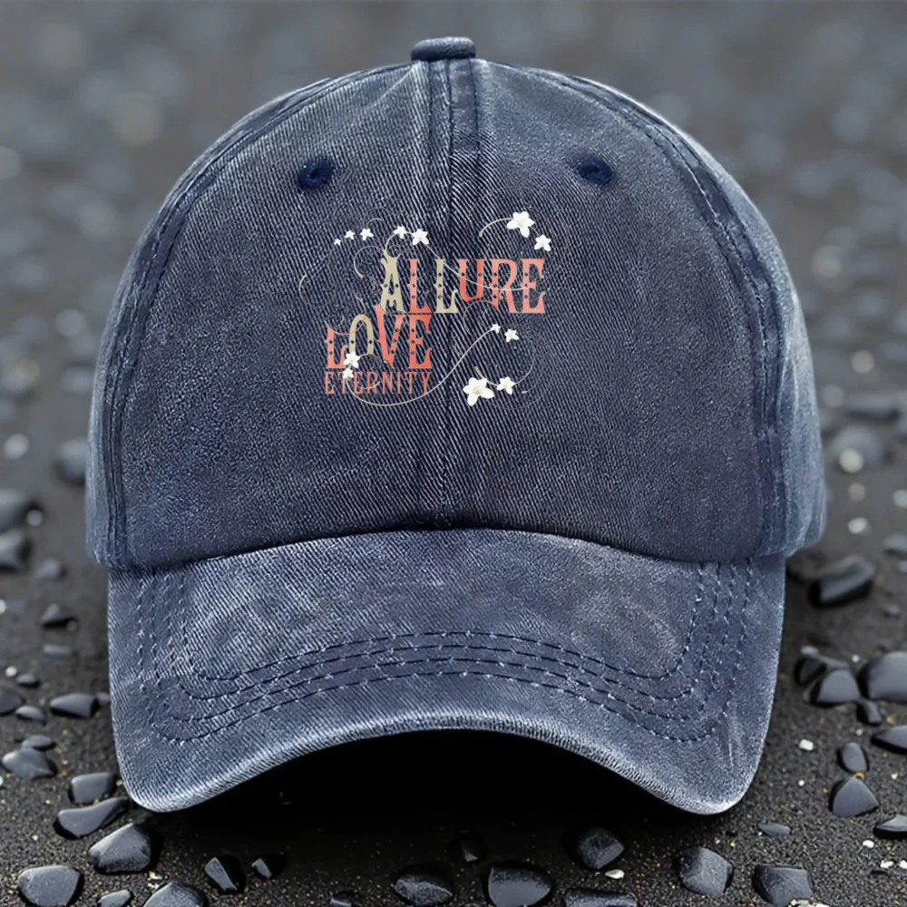 ALLURE LOVE الأمريكية الرجعية الاتجاه غير الرسمي القديم قبعة بيسبول تنوعا ارتداء بسيط عادية قبعة غسلها قبعة رعاة البقر BestGift UNITED #1
