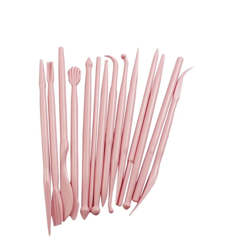 

14 pcs Cake Decorating Tool Set 14 Piece Fondant Carving Kit Baking Mold For Cakes Mousse Diy Tools Oven Safe -40 To 230°C