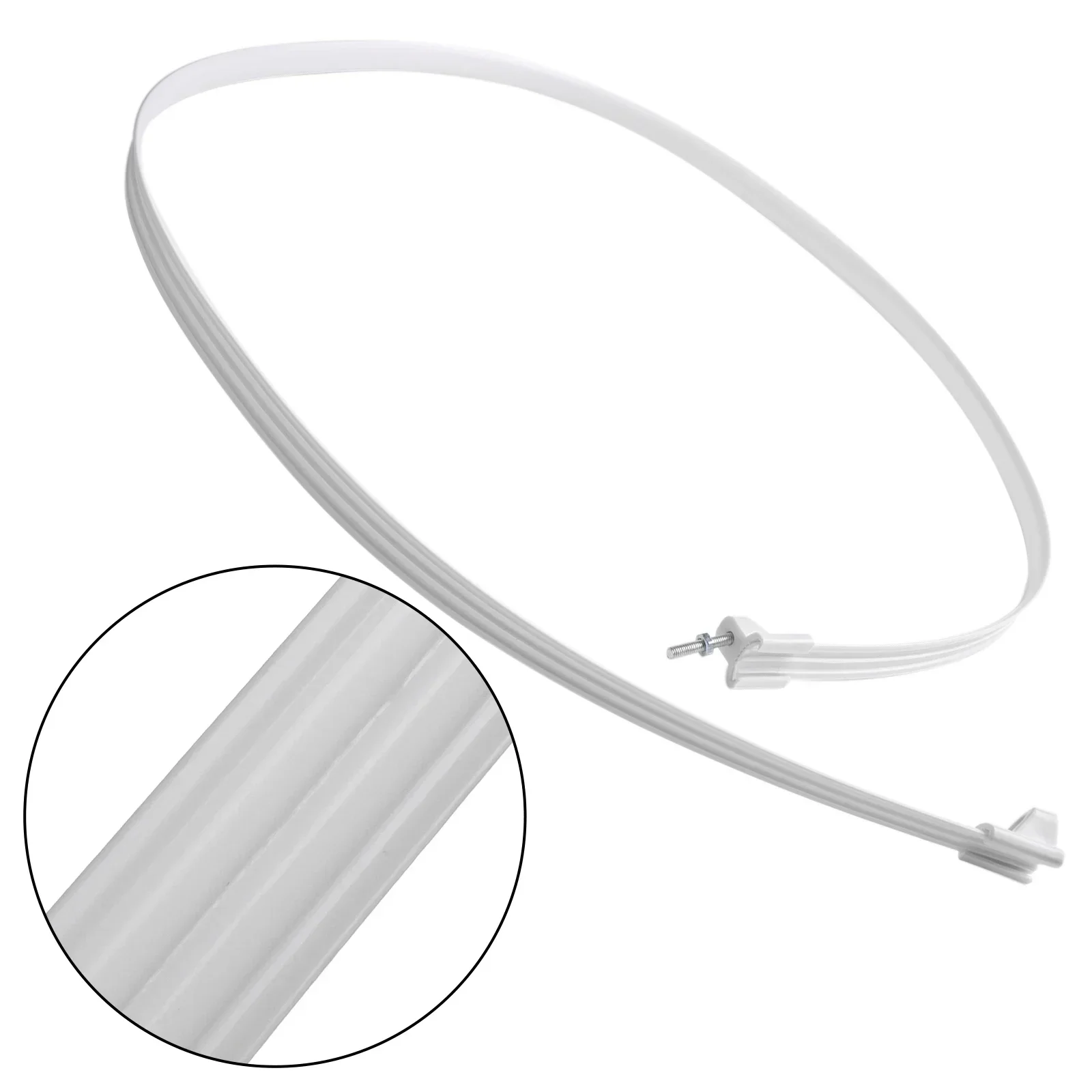 Griglia del ventilatore elettrico Cerchio in rete di plastica da piccolo pollice Viti in plastica Griglia della ventola Anello a rete del ventilatore da pavimento Cerchio in rete di plastica