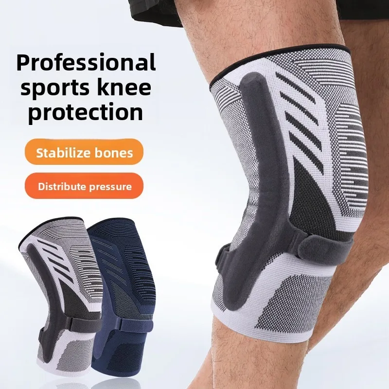 Breathable Lightweight Running Knee Pads for Men Women with Patella Support Joint Protective Gear Cycling Fitness Training