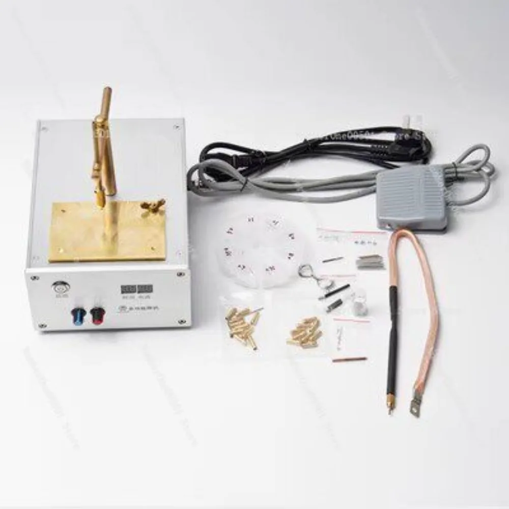 01 Watch Dial Foot Welding Machine Repair Broken Stem Screw