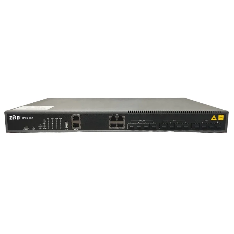 8 Port GPON OLT OP3608 Layer3 Support Type C Management FTTH Cheap Price Optical Fiber Equipment