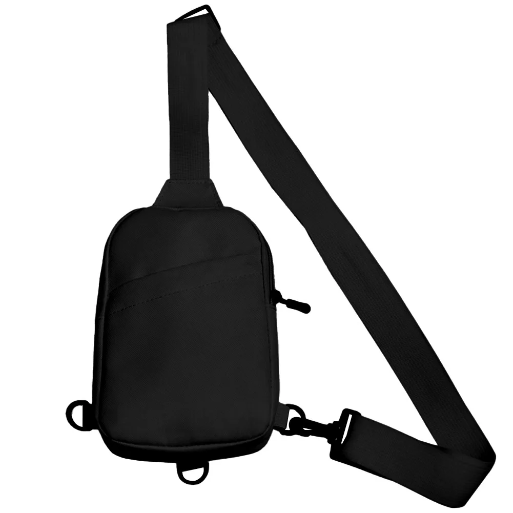 Sac de poitrine à bandoulière Oxford pour hommes, sacs initiés à la mode, motard de moto, sport décontracté, sac à bandoulière en plein air, sacs cartable