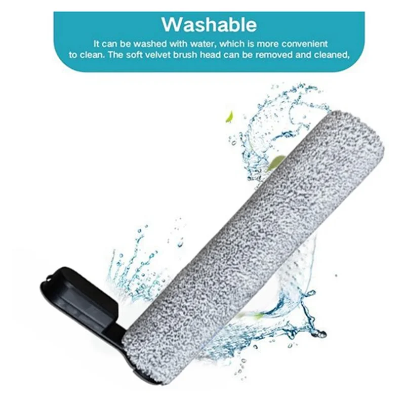 3 ชิ้นหลักแปรงลูกกลิ้งเปลี่ยนแปรงลูกกลิ้งสําหรับ Roborock Flexi/Flexi Pro เครื่องดูดฝุ่นเปียกและแห้ง A62X