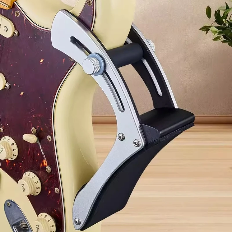 Electric Guitar Support Stand Ergonomics Adjustable Guitar Playing Holders Stable Performance Guitars Leg Parts Thickened Stands