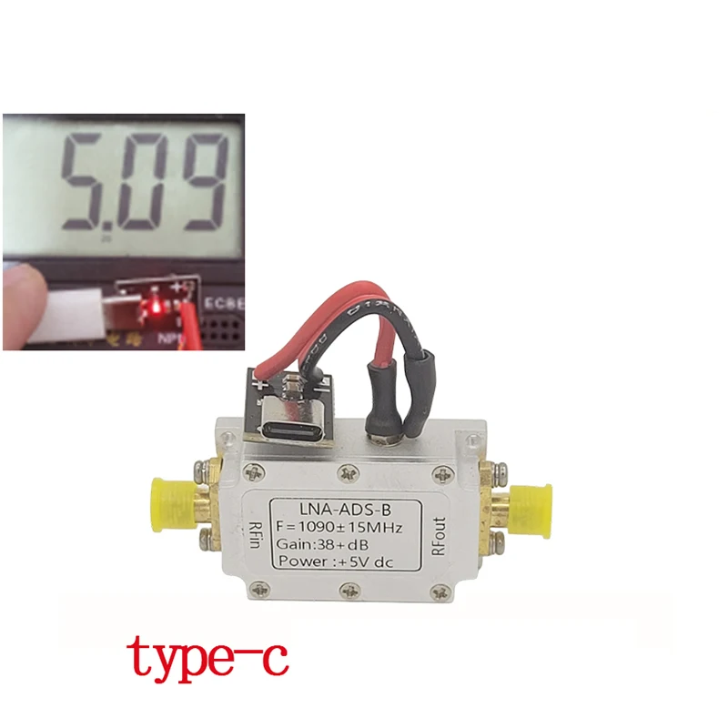 Modulo RF bandpass 1090MHz/modulo RF amplificatore RF guadagno amplificatore LNA ADS-B