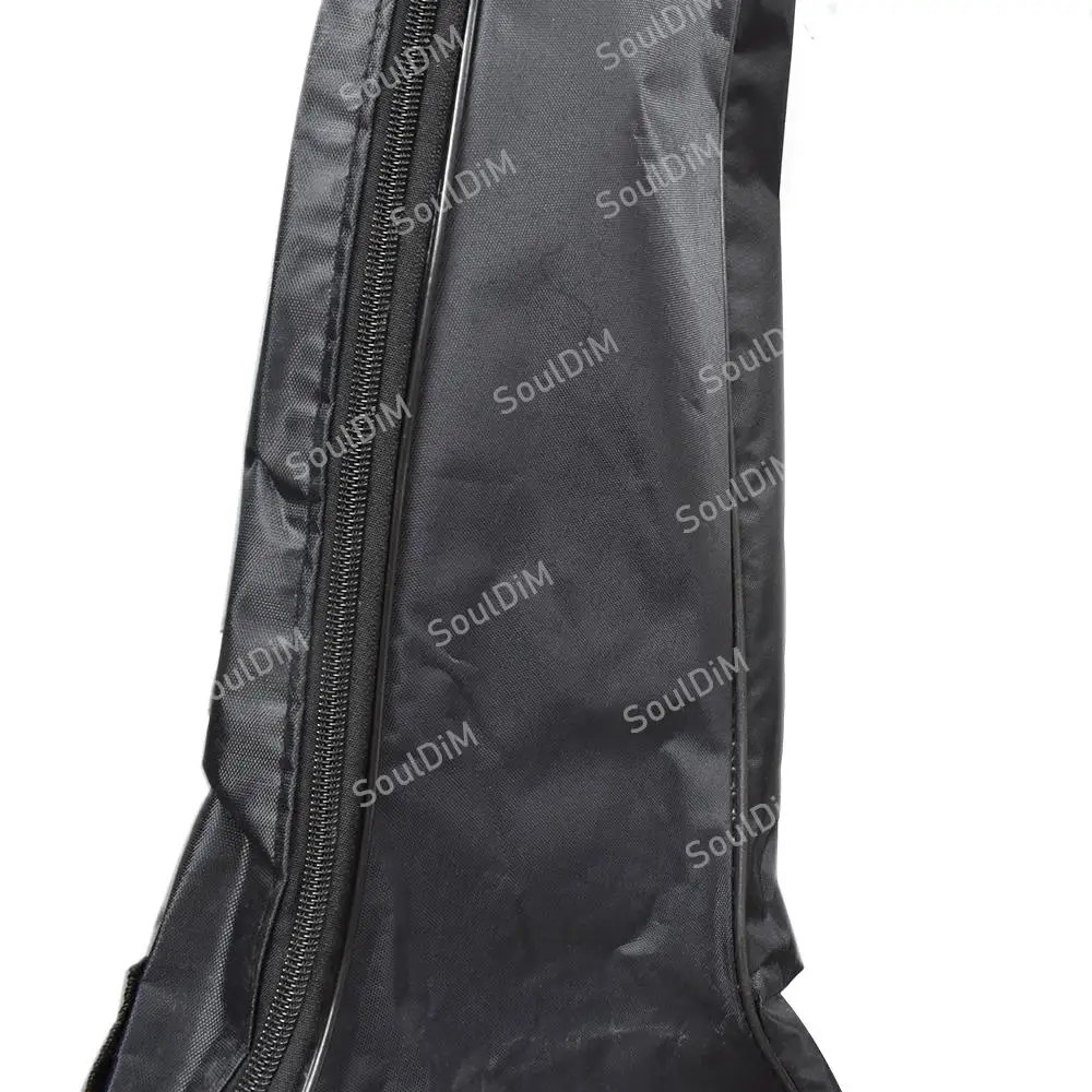 Waterproof Ukulele Bag Ballad Acoustic Guitar Bag Shoulders Electric Guitar Bag Guitar Case Backpack Black