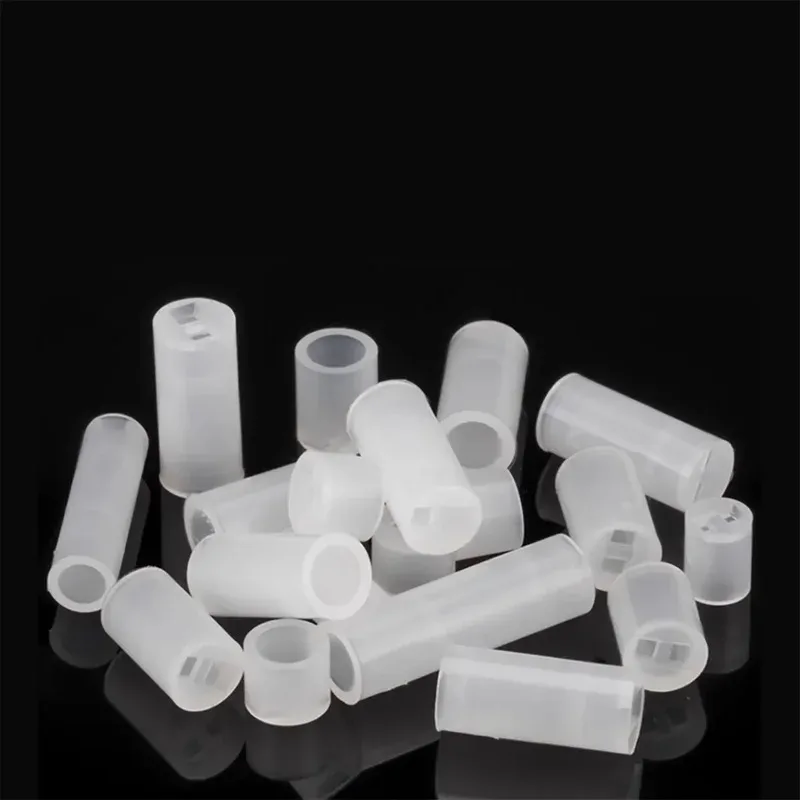 

White Nylon LED Standoff for Precise Height and Short Circuit Prevention in Diode Mounting 4mm 5mm Base